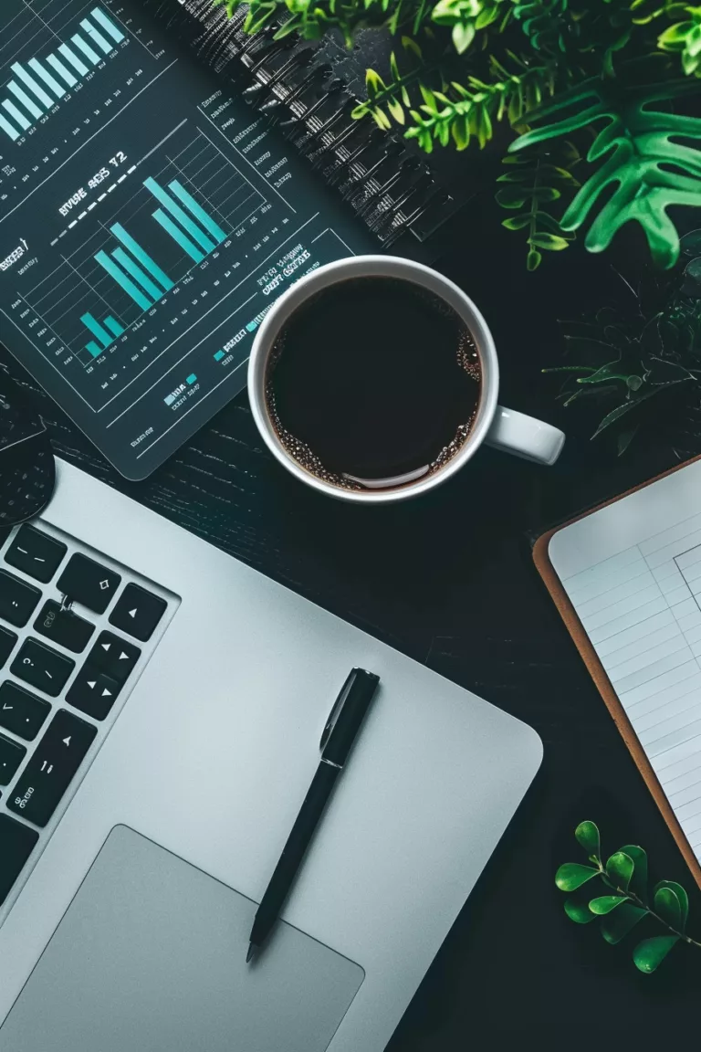 u4423767775 Professional finance flat lay keyboard close up w f98a7151 8a4c 4bd6 a85a 3e4ec1a7786d 3